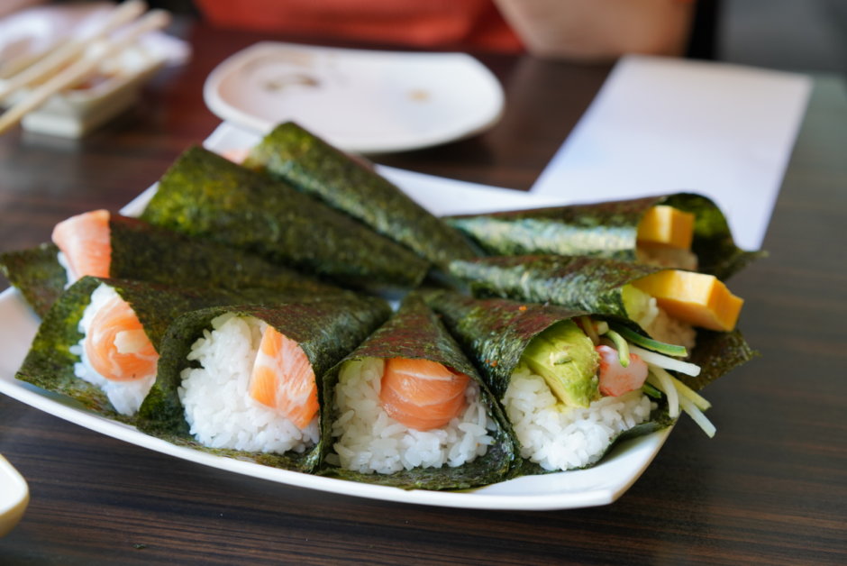kyoto house sushiのサーモンロール